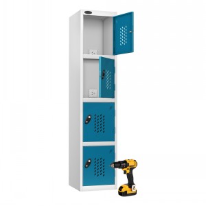 Probe Power Tool Charging Locker 4 Compartment